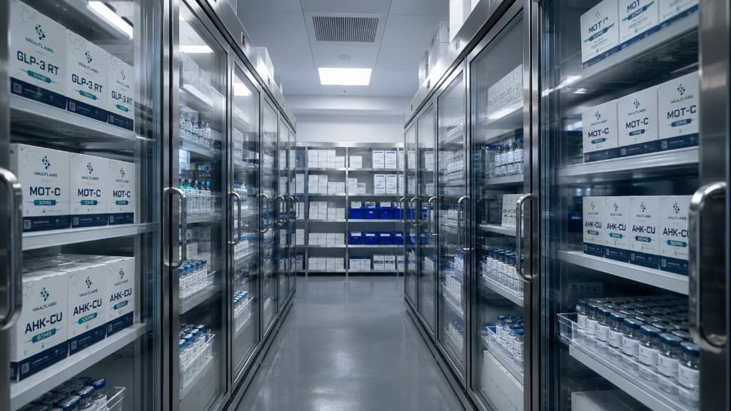 VaultLabs UAE temperature-controlled research material storage